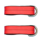 (2) Car Hauler Lasso Wheel Tie Down Straps 12' w/ D-Ring for Tow Dolly Tow Truck