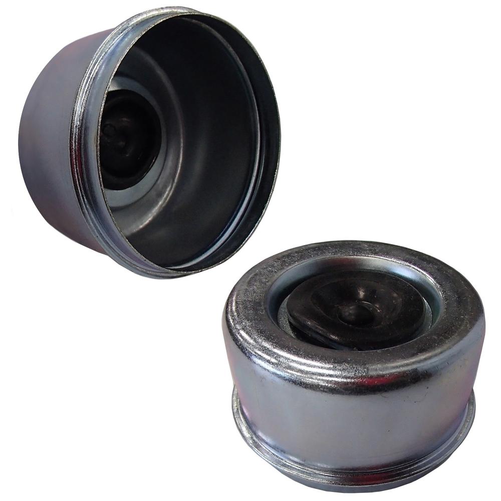 21-43-1 Qty 2: Grease Cap with Rubber Plug Fits Universal Products