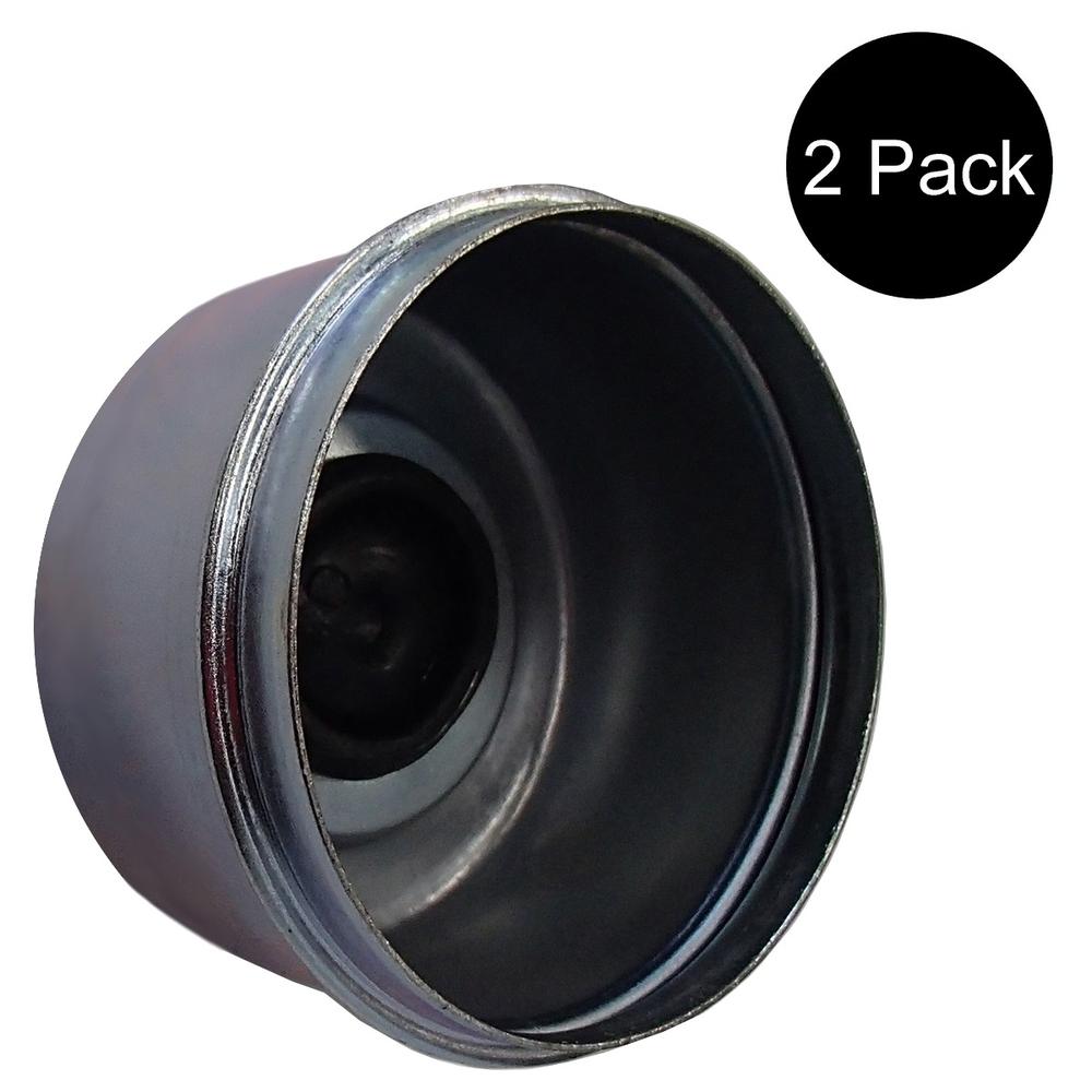 21-43-1 Qty 2: Grease Cap with Rubber Plug Fits Universal Products