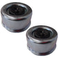 21-43-1 Qty 2: Grease Cap with Rubber Plug Fits Universal Products