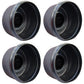 FRA80-0058 Qty 4: Grease Cap with Rubber Plug Fits Internal Use