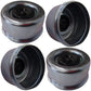 TLU31-0008_x4 Qty 4: Grease Cap with Rubber Plug Fits Dexter