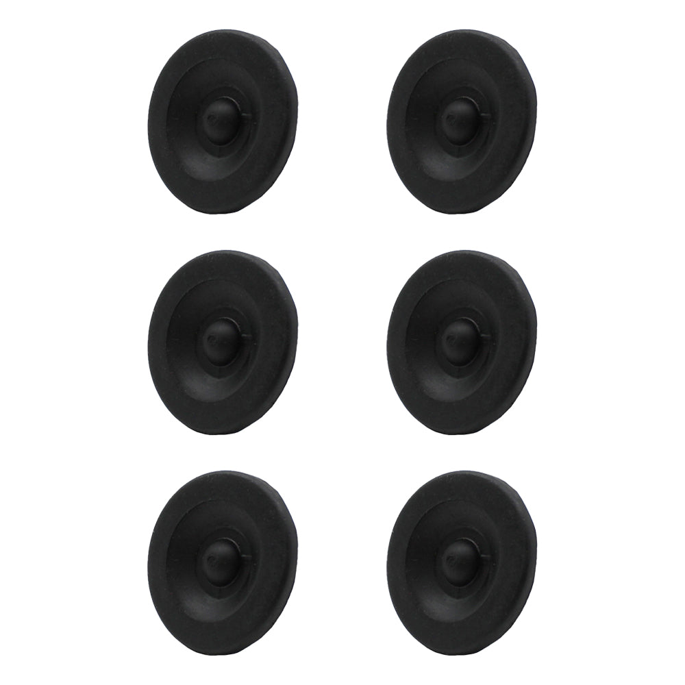 28-1 Qty 6: Rubber Grease Plug Fits Dexter