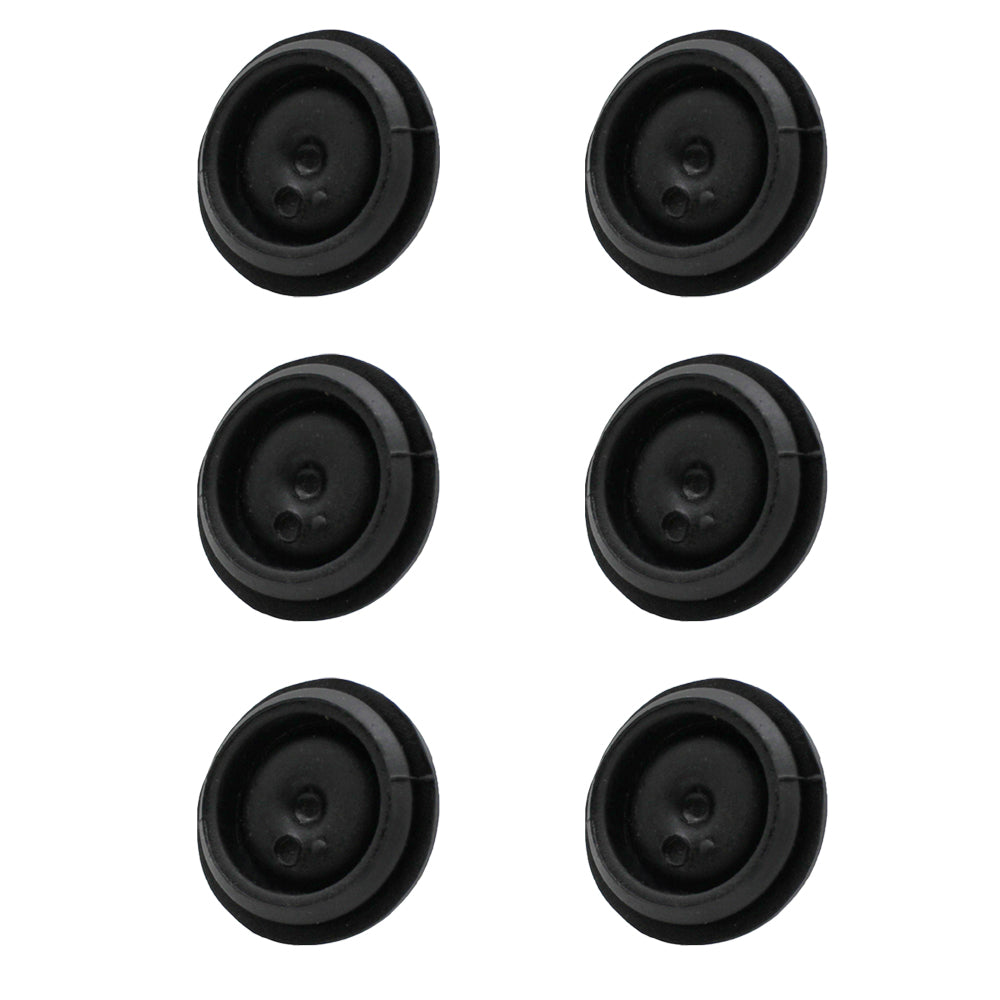 28-1 Qty 6: Rubber Grease Plug Fits Dexter