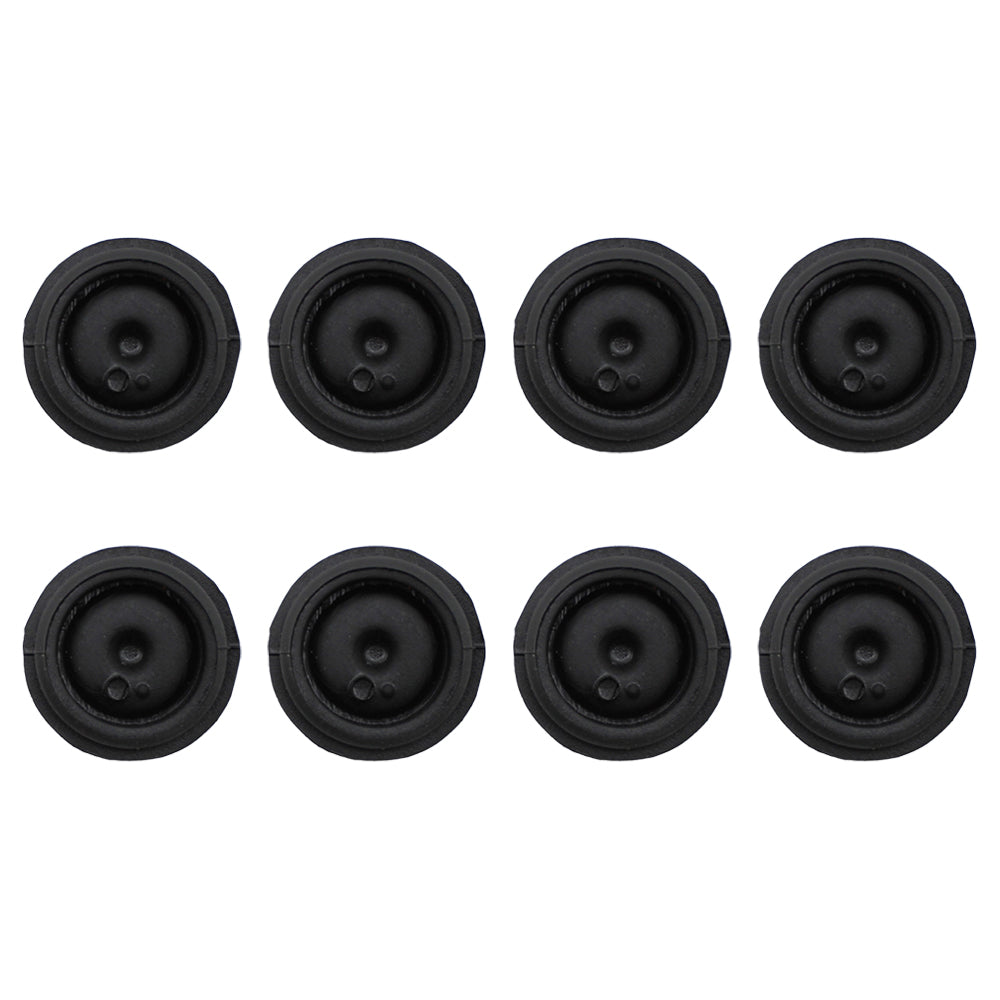 28-1 Qty 8: Rubber Grease Plug Fits Dexter