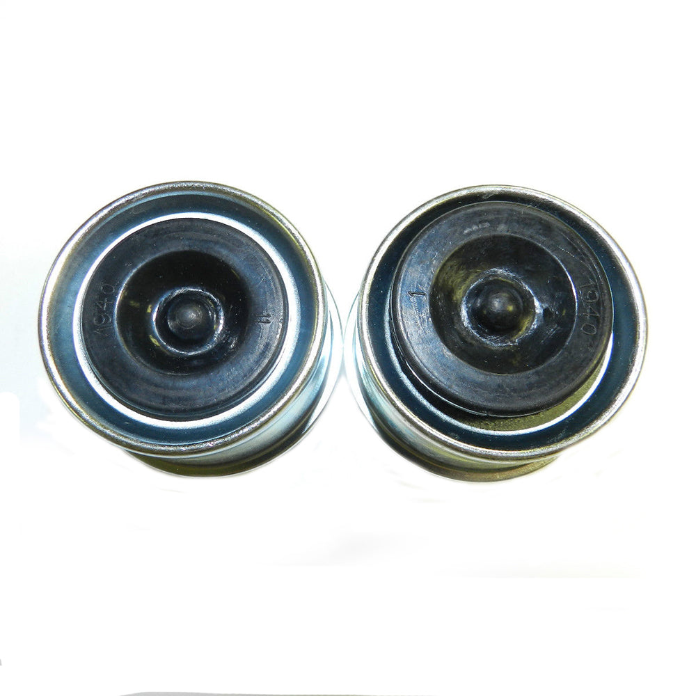 Qty 2: Grease Cap with Rubber Plug Fits Universal Products Replaces 21-3