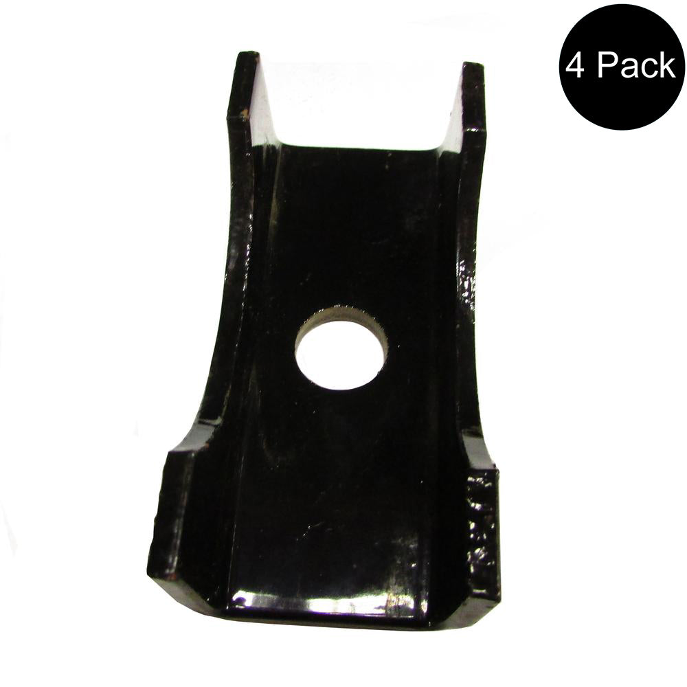 HT2-PERCH Qty 4: Trailer Axle Spring Seat Perch Fits Universal Products