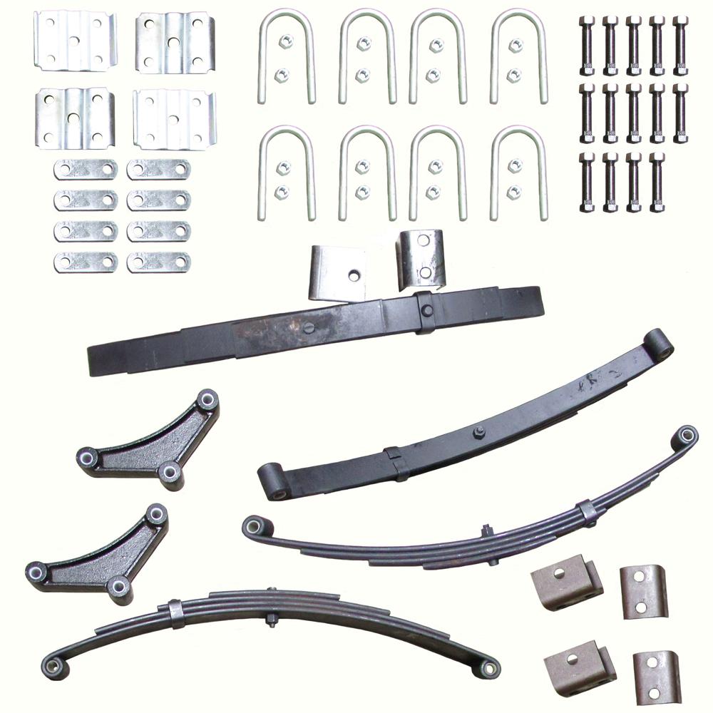 TLU31-0020-AIC Trailer Leaf Spring Suspension & Hanger Kit