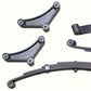 TLU31-0020-AIC Trailer Leaf Spring Suspension & Hanger Kit