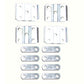 TLU31-0020-AIC Trailer Leaf Spring Suspension & Hanger Kit