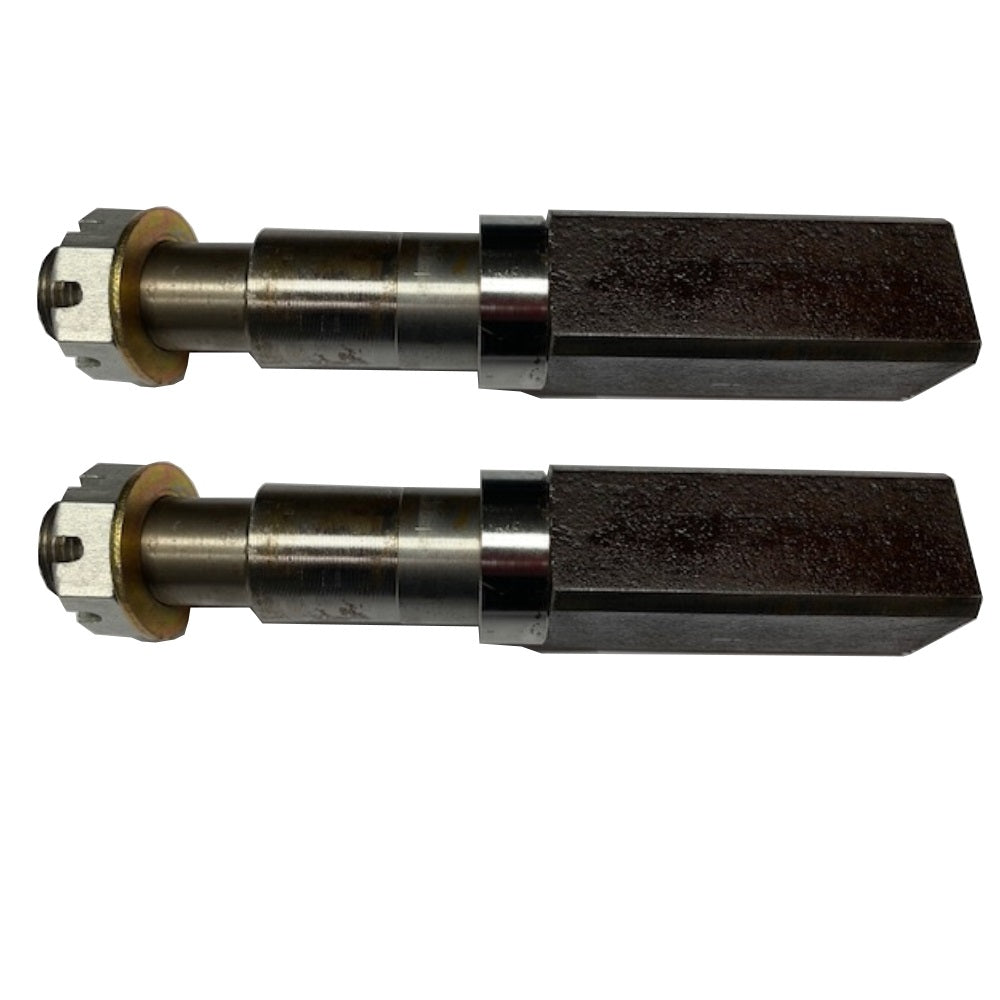 Qty. 2: Square Trailer Spindle  Fits Dexter Replaces SP-20484