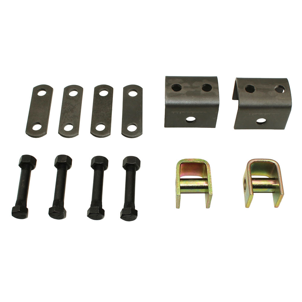 115917-AIC Single Axle Trailer Spring Hanger Kit
