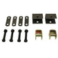 Weld On Utility Trailer Double-Eye Leaf Spring Hanger Kit - Single Axle