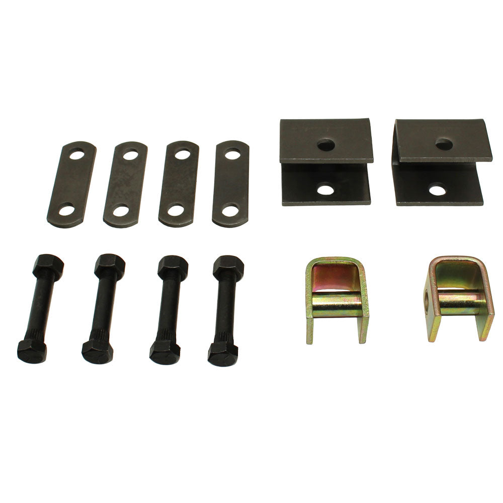 115917-AIC Single Axle Trailer Spring Hanger Kit