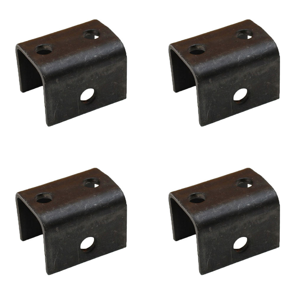 Four (4) Bolt or Weld On Hangers for 1-3/4" Double Eye Spring Fits Dexter 115917