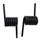 Left & Right PAIR of Trailer Heavy Duty RAMP Springs 2,000 lb - Spring Coil