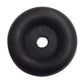 (1) Black Rubber Bumper for Cargo Trailer Rear Ramp Door Stop 2.5" Round 1" Tall