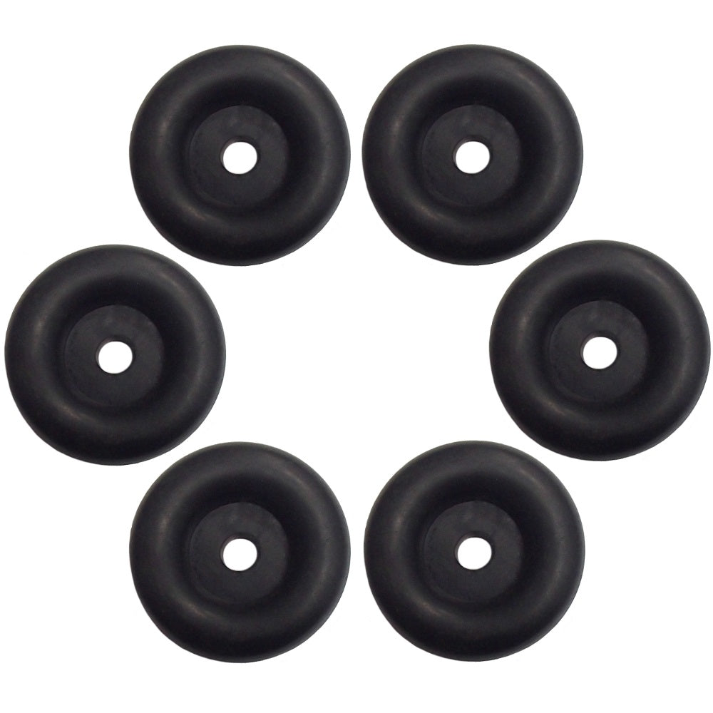 B1-RUBBERCAP Qty 6: Rubber Door Bumper Fits Universal Products