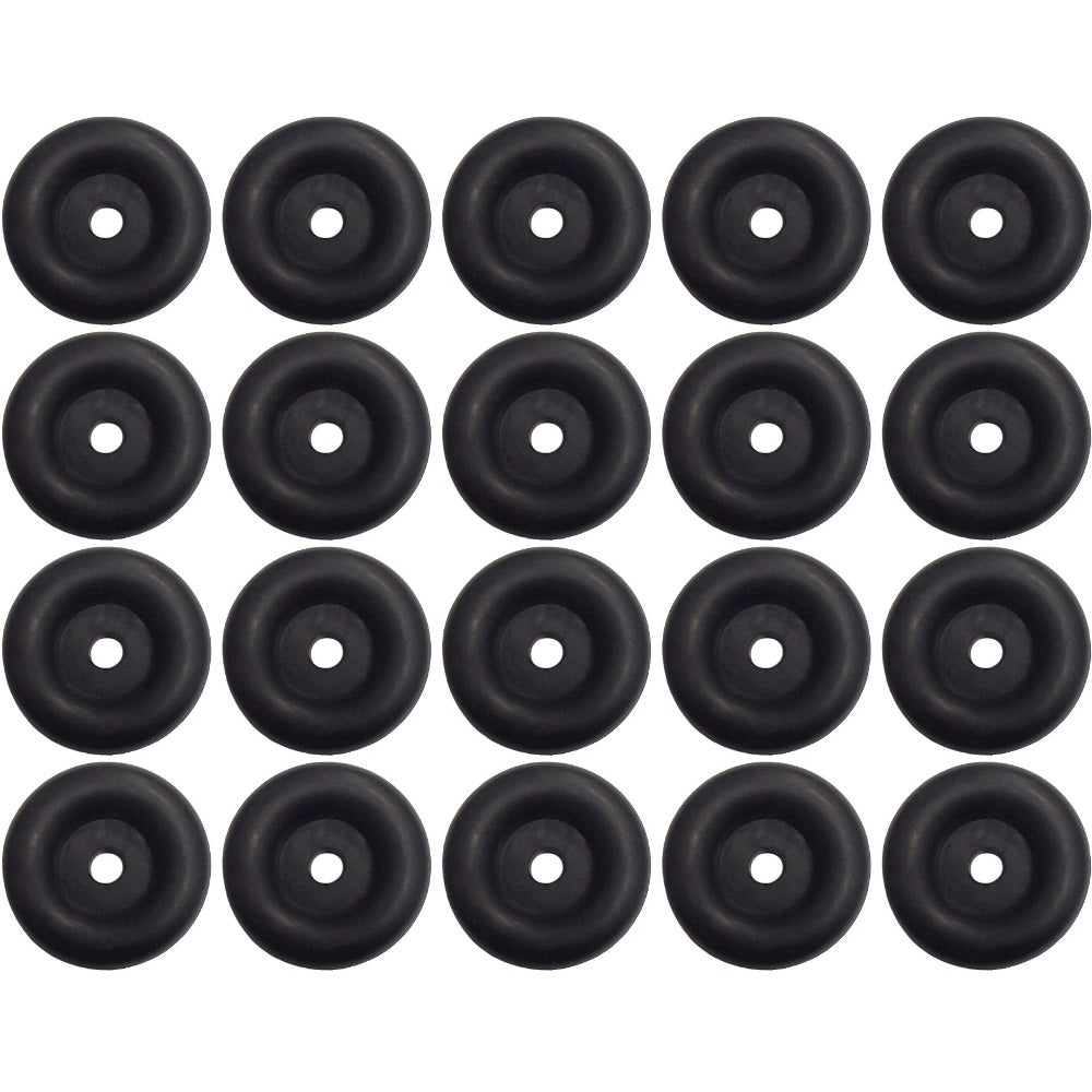 B1-RUBBERCAP Qty 20: Rubber Door Bumper Fits Universal Products