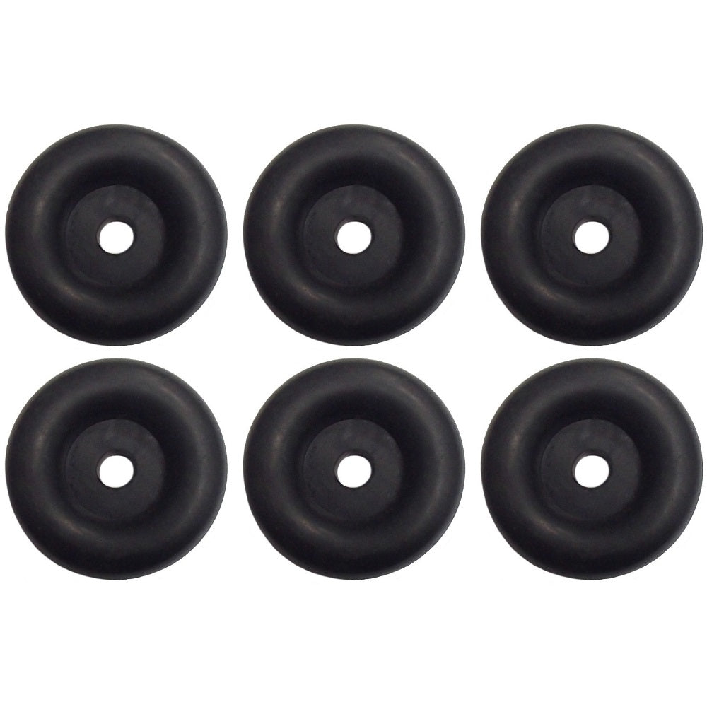 B1-RUBBERCAP Qty 6: Rubber Door Bumper Fits Universal Products