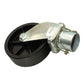 TLU94-0001-AIC Caster Wheel with Pin, 6" Trailer Swirl