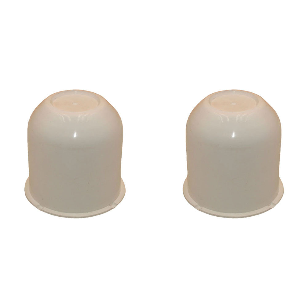 MD9004W Qty 2: Hub Center Cap (White) Fits Universal Products