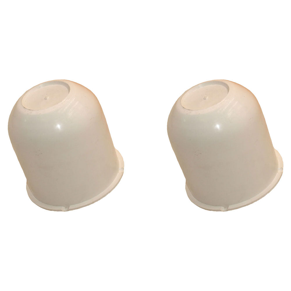 MD9004W Qty 2: Hub Center Cap (White) Fits Universal Products
