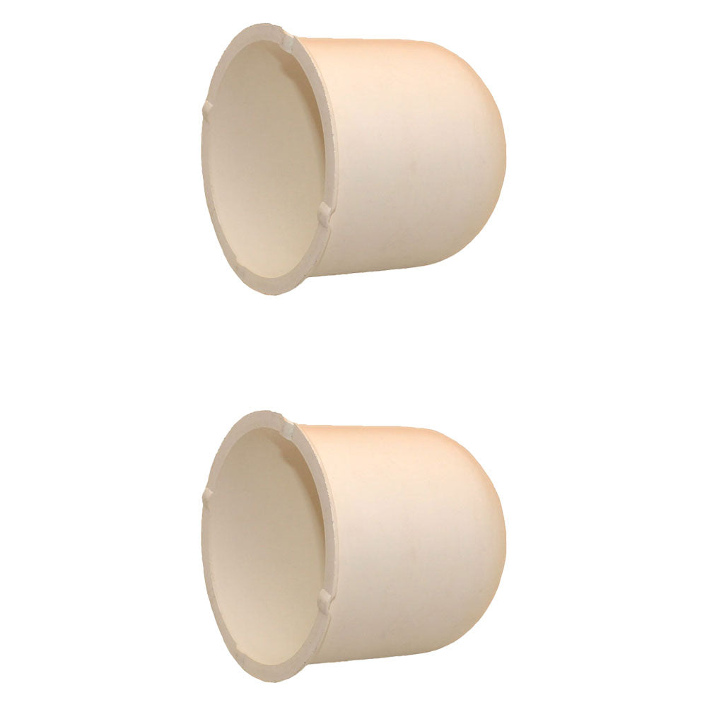 MD9004W Qty 2: Hub Center Cap (White) Fits Universal Products