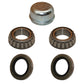 1- 5 lug x4.5" Idler Hub with 2000# Bearing Kit Replace Snow Mobile Trailer Axle