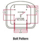 Michigan Style Seat w/o Tracks Fits John Deere Replaces B1TM333BL