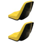 Qty 2: Michigan Style Seat  Fits Yanmar Replaces TM333YL
