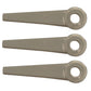 531031067 Qty 3: Trimmer Blade Fits Husqvarna