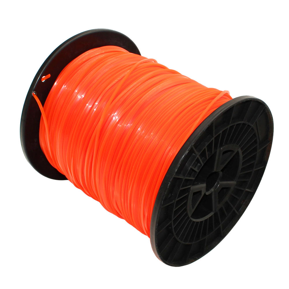 Orange Commercial 5lb .095" String Trimmer Line Fits Echo Crossfire Shape