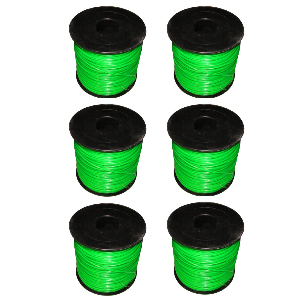 Trimming Line (Six Rolls) Green Fits Cub Cadet ST 23-C Fits MTD 69366