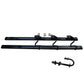 3-Place Trimmer Trim Line Holder Rack Carrier & Locks for Open Landscape Trailer