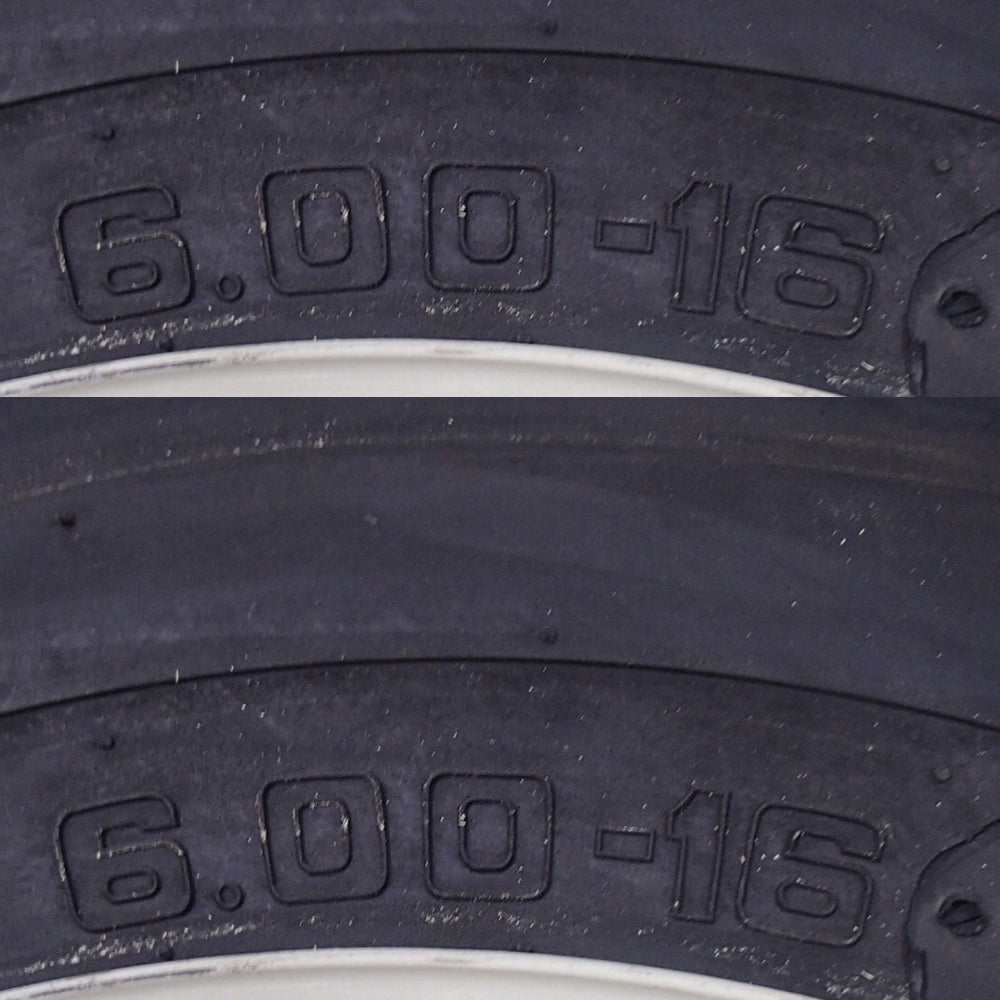 (2) 600 x 16 Wheels & Tires w Tubes 12 Ply Triple Rib For Tractors