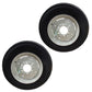 (2) 600 x 16 Wheels & Tires w Tubes 12 Ply Triple Rib For Tractors