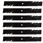 6PK Blades 52" Deck Fits Exmark 48108 482462 481707