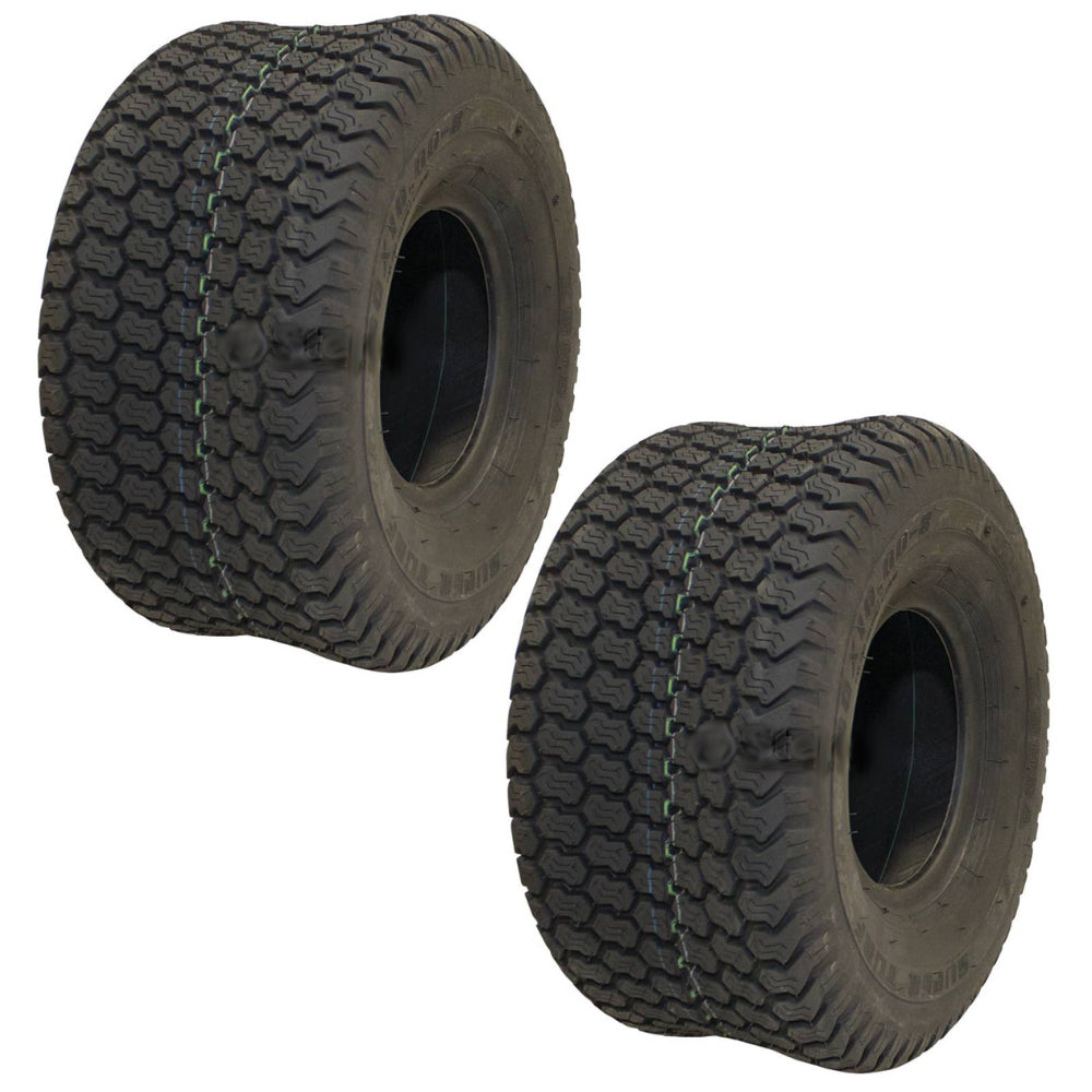 2 Turf Tires 20x10x8 Super Turf 4 Ply Tubeless Lawn Mower Tractor 105000876B1
