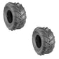 Two  22x11x10 4 ply Bar Tread Tires Fits Grasshopper 482483