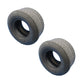 18X8.50-8 Golf Cart Tires (Set of 2) 4 Ply Sawtooth Multiple Fittings