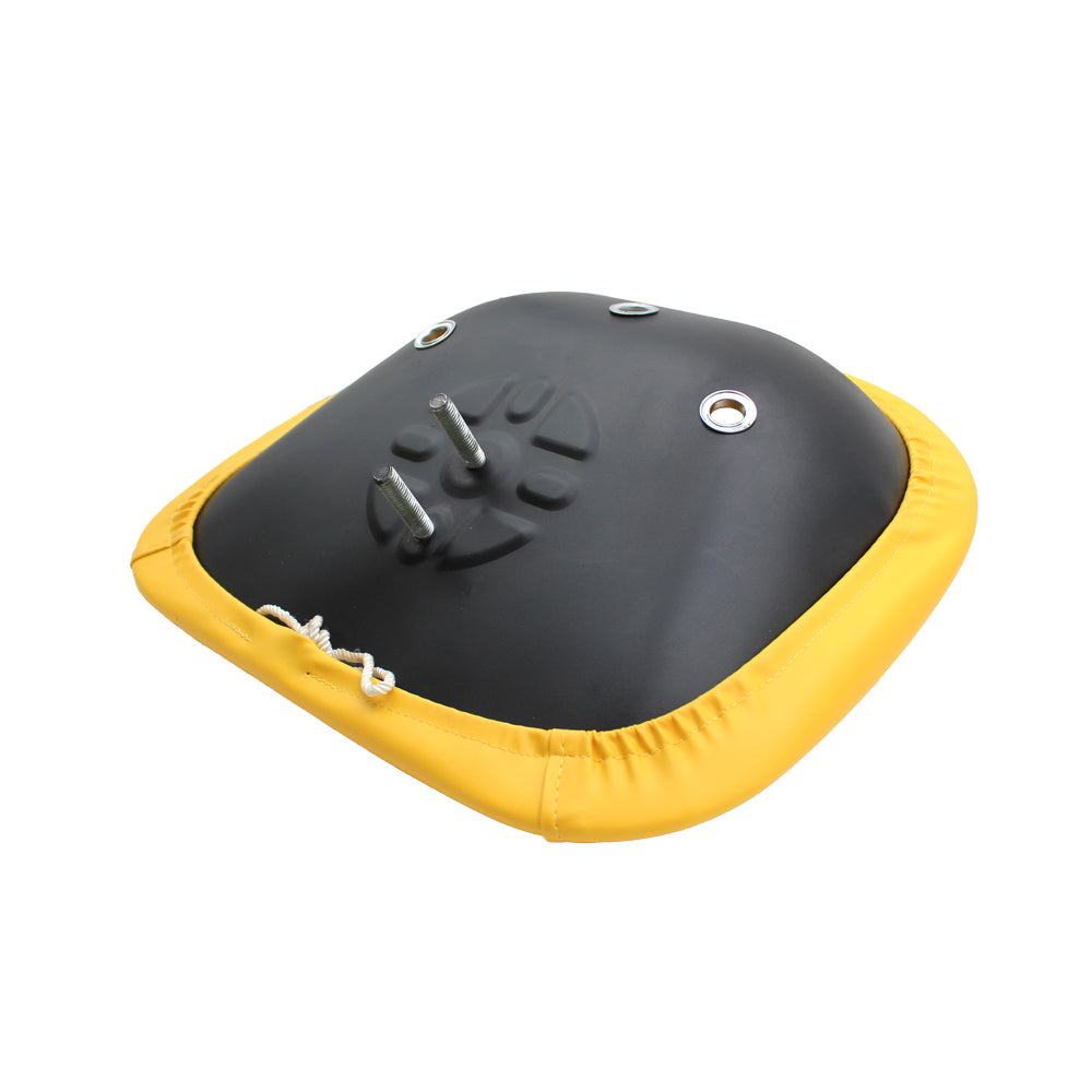 TS1200YEL Yellow Padded Pan Seat Fits Universal Products