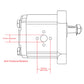 Hydraulic Pump Fits Case/International Harvester Replaces 1909915