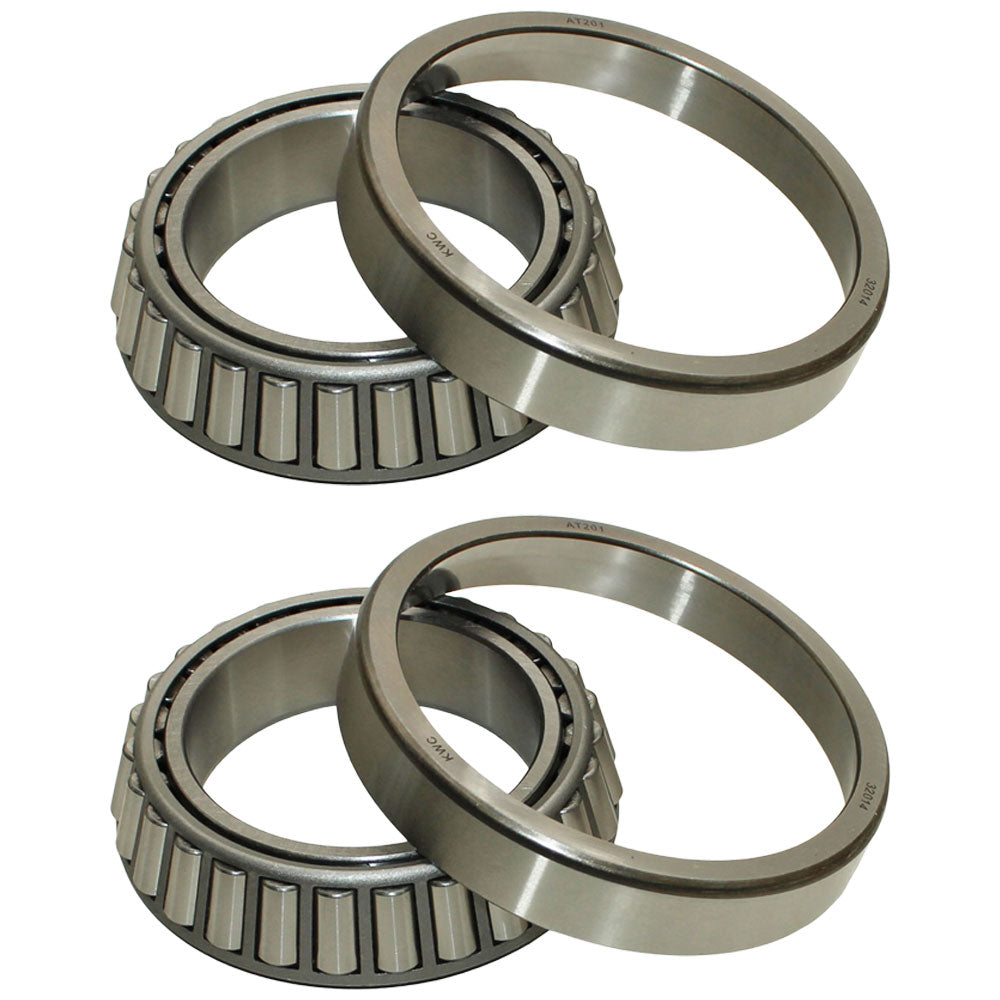 Qty 2: 4WD Inner Wheel Bearings Fits Case/International Harvester