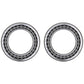 Qty 2: 4WD Inner Wheel Bearings Fits Fiat Replaces 24903470