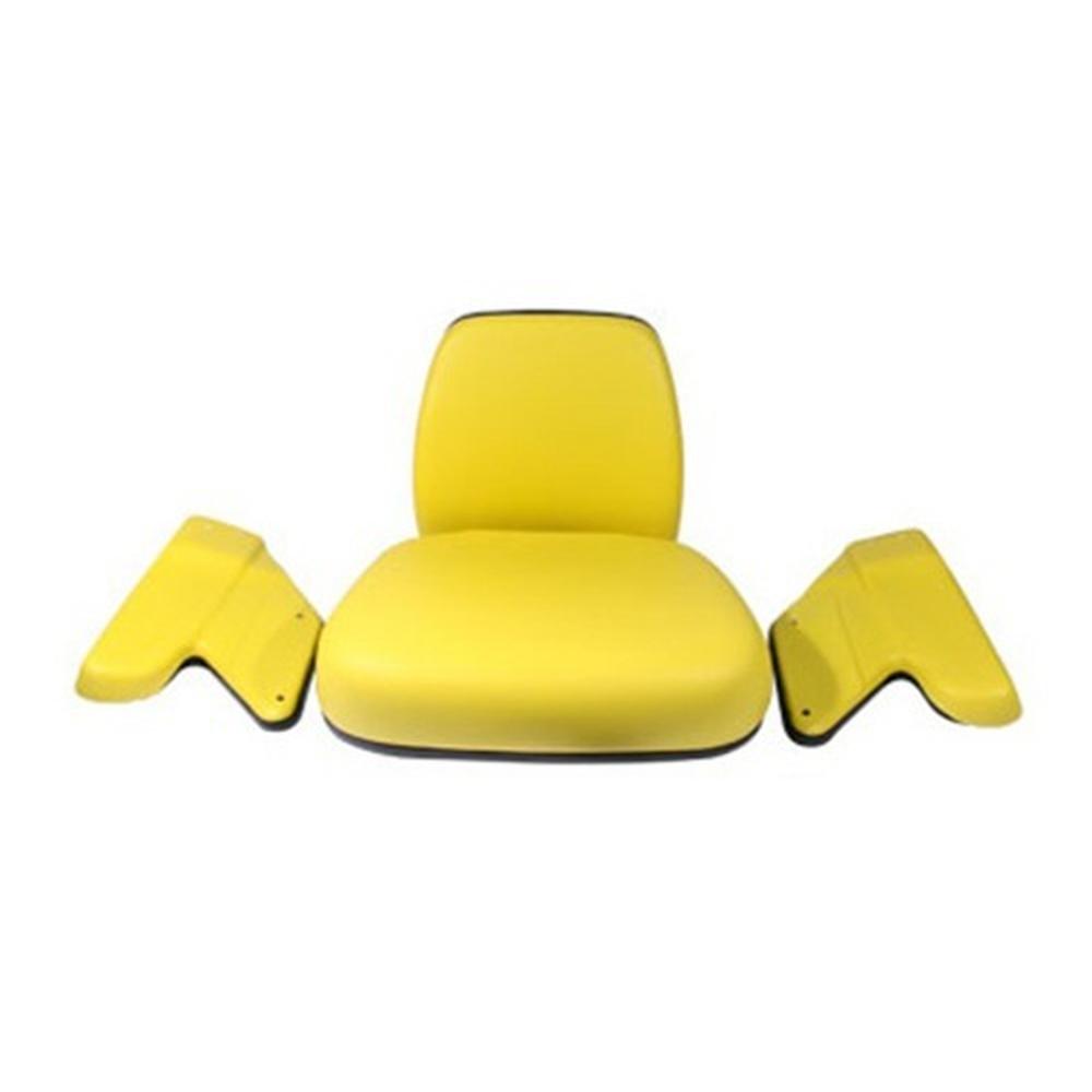 Seat Assembly Vinyl Yellow Fits John Deere 4050 4240 7700 4250 4440 4040 4430