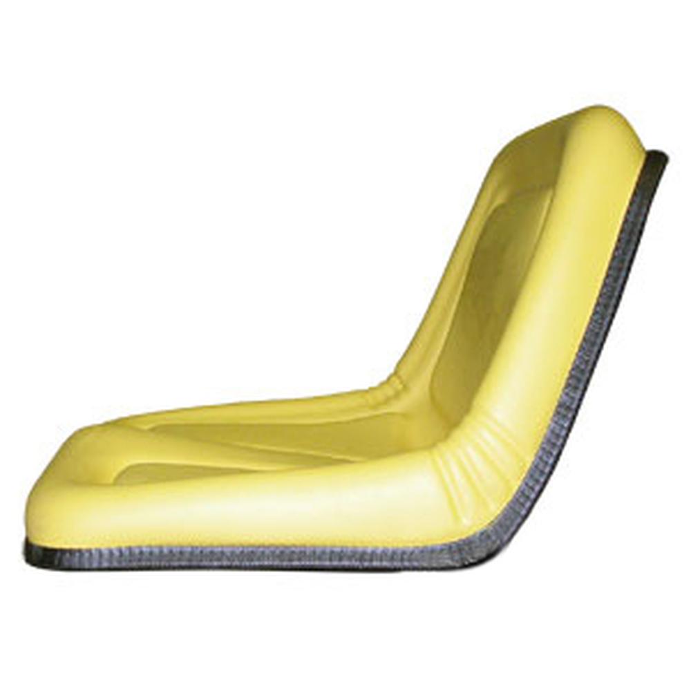 One Yellow High Back Seat Fits John Deere 420 430 570 575 622 626