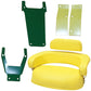 AR59680 Seat Cushion Set w/ Bracket Fits John Deere 105 2010 229 2510 2520 3010