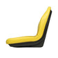 Yellow Vinyl Gator Seat Fits John Deere Replaces AM121752