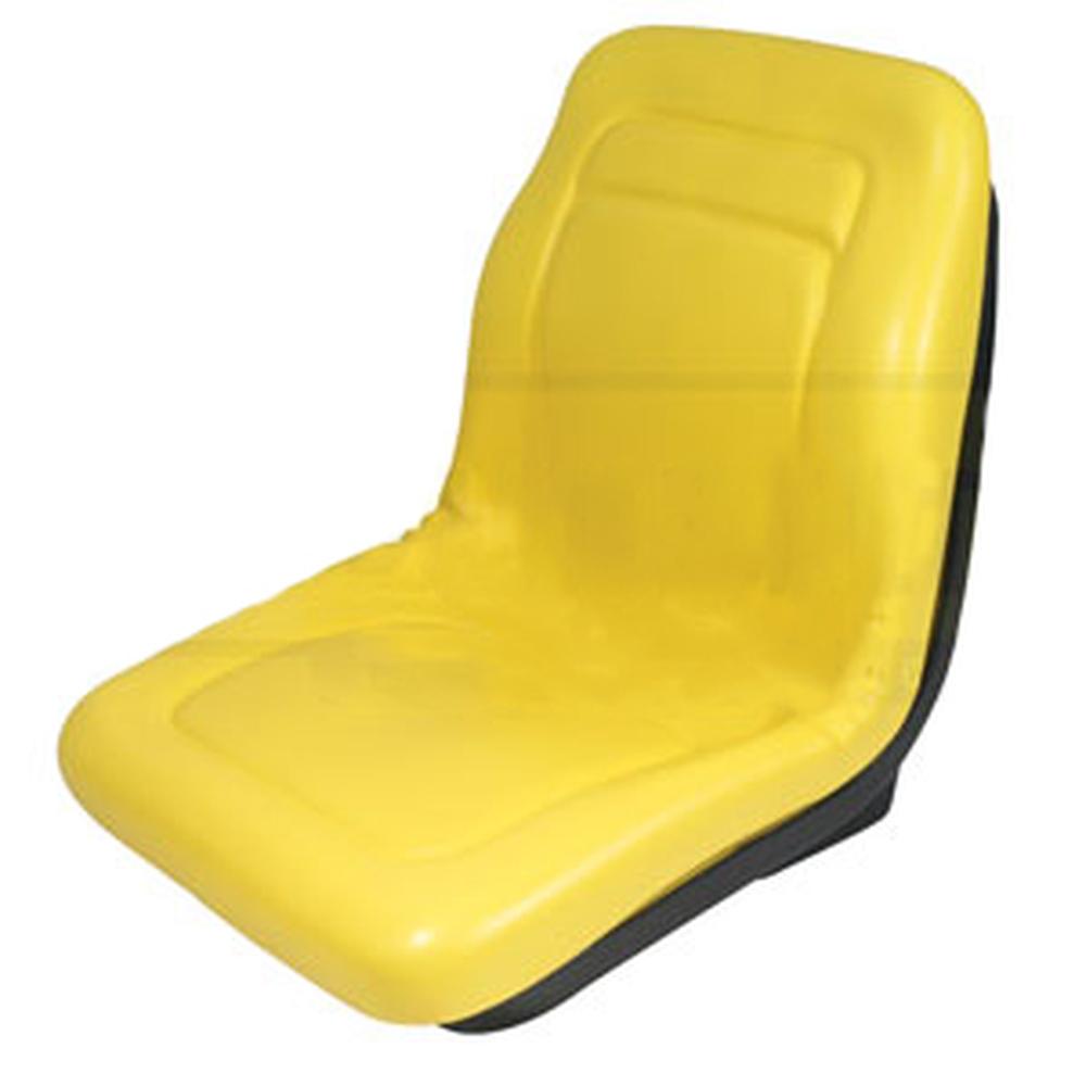 Yellow Vinyl Gator Seat Fits John Deere Replaces AM121752